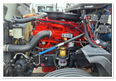 Picture of a diesel engine